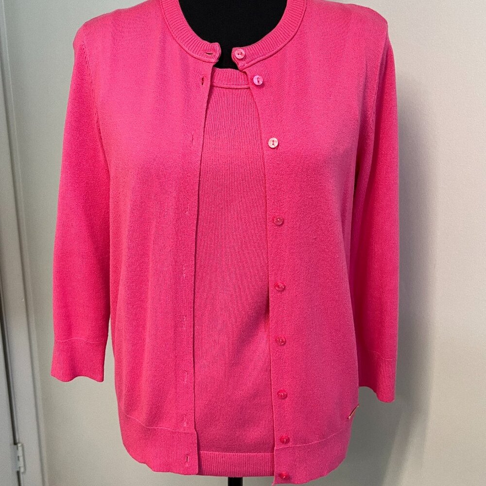 Ellen Tracy Pink Twin Set Size S - 0806-LR-1